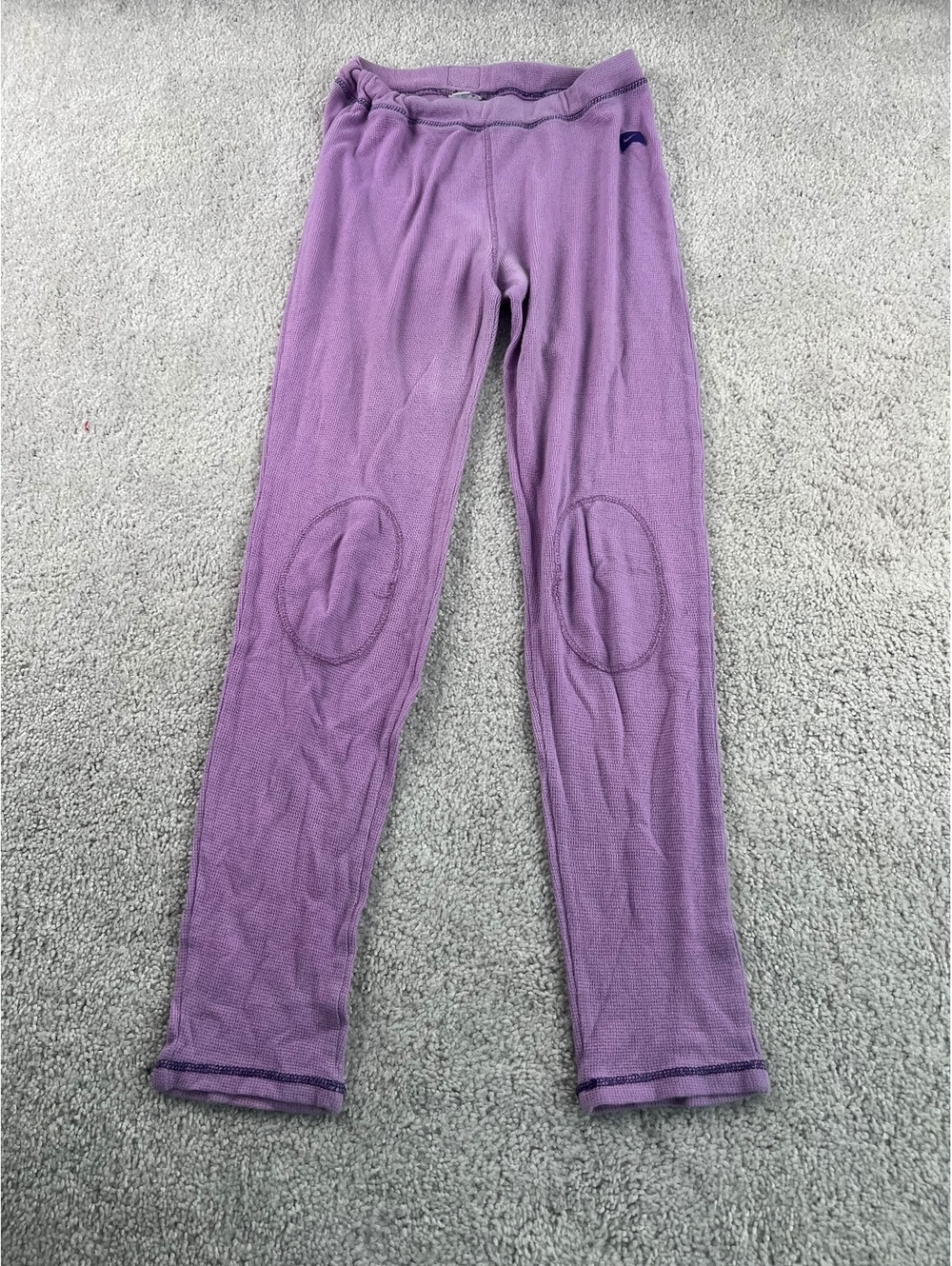 Vintage Nike Purple Athletic Leggings Women’s Stretch Workout Pants Y2K